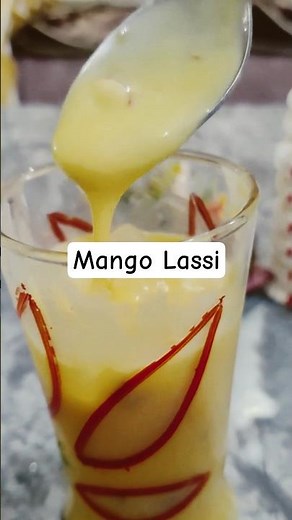 Mango Lassi 😋 #food #recipe #protein