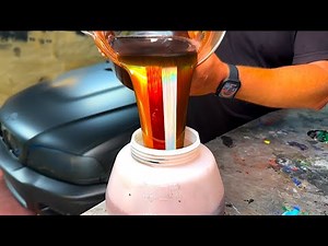 You Won't Believe What Mixing 4 Leftover UNLABLED Colors Creates (Almost Backed Out)