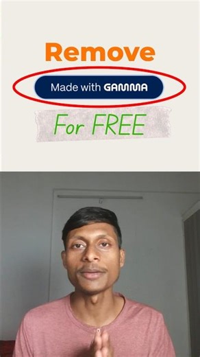 Remove "Made with Gamma" Watermark for FREE (Secret Hack) 🤫