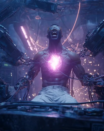 With inflation he's like the 10 million dollar man! 🤣🤣🤣 #melanin #robot #cyborg #ai #animation