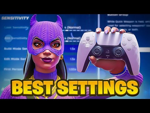 *NEW* Best Controller Settings + Sensitivity For Fortnite Chapter 7! (PS4/PS5/XBOX/PC)