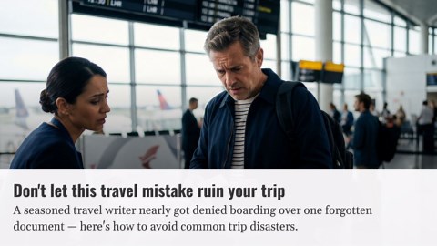 One paperwork mistake can get you denied boarding before your trip even starts