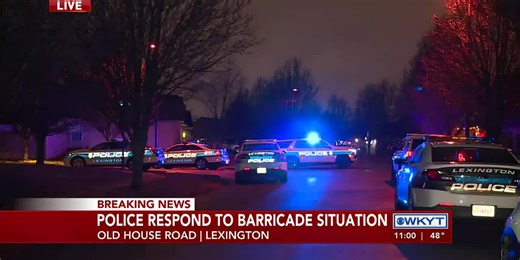 WATCH | Large police presence on Old House Road in Lexington
