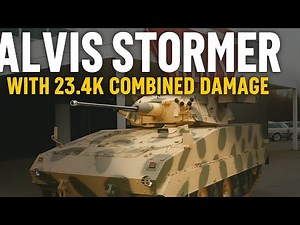 Alvis Stormer 30 with 23.4 combined damage | World of Tanks Modern Armor