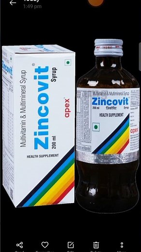Zincovit Syrup