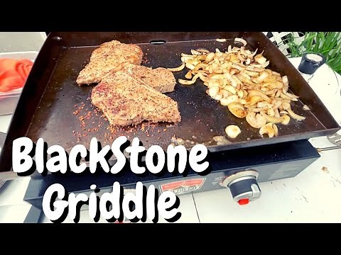 Cooking Porterhouse Steaks on the Blackstone Griddle