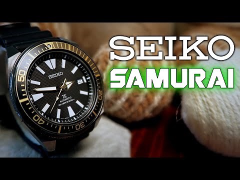 Seiko Samurai SRPB55 Prospex Automatic Dive Watch - Full Review