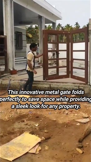 The Ultimate Space-Saving Gate! 🚪