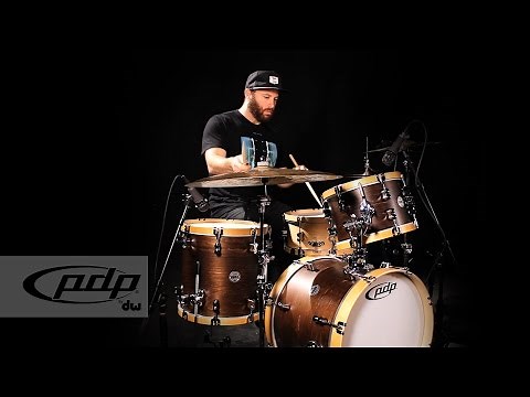PDP by DW Presents Concept Series Classic Wood Hoop Bop Kit with Dave Elitch