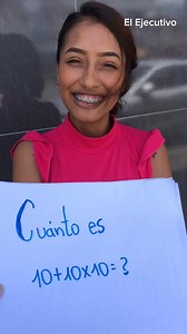 Matemática Game : Cuánto es 10 10 x 10 = ? | El Ejecutivo