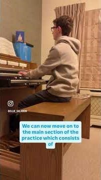 An organists typical practice session! 👍 #music #organist #church #pipeorgan