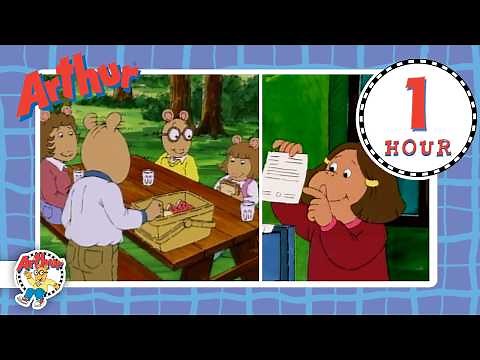 Arthur Gets Locked In The Library & MORE! | Full Episodes | ARTHUR