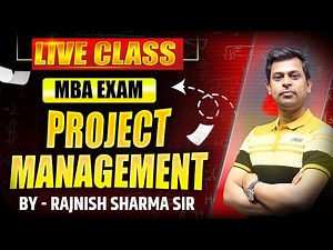 Project Management | Mba 3rd Sem | Live Class | CPM | PERT | Network Diagram | Rajnish Sharma Sir |