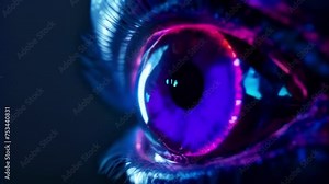 The holographic model of a human eye provides a closer look at its different parts such as the cornea iris and pupil and how they work together to produce vision.