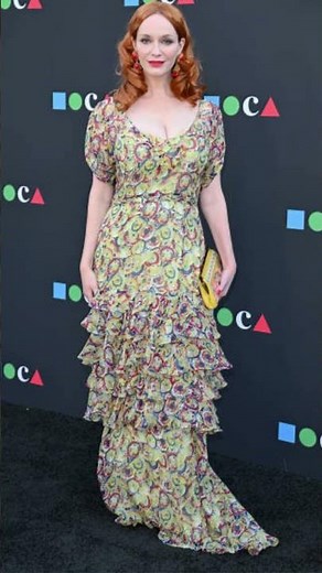 Actress Christina Hendricks in 13 Amazing Looks - #Shorts