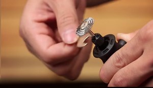 Hyper Tough 1.5 AMP Corded Rotary Tool with 105 Accessories, 120V Variable Speed and Storage Case