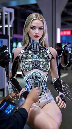 Most Advanced Humanoid Robot Female Tested at Tech Expo 2025!🤖
