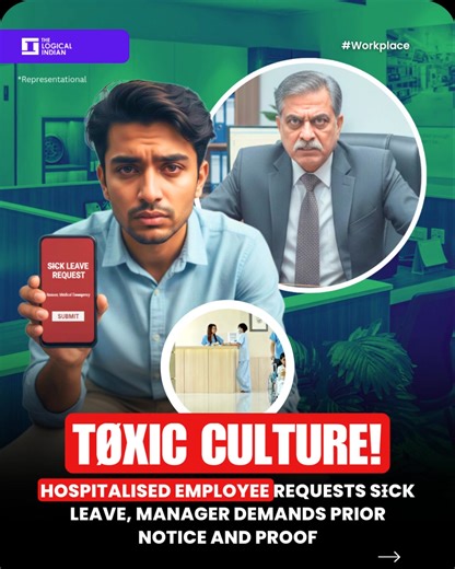 3K views | An Indian employee hospitalised with a chest infɇction was...