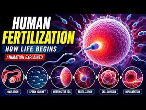 Human Fertilization | How Life Begins | 3D Animation Explaining