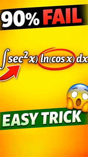 90% FAIL This Integral (Easy Trick)