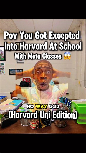 Accepted into Harvard University at School!