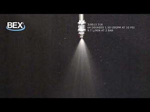 BEX S Series - Full Cone Spray Nozzle