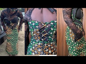 How to Sew a Corset with Yoke| Basque Waistline |Plus-size Corset Cup Making |Beginners Friendly