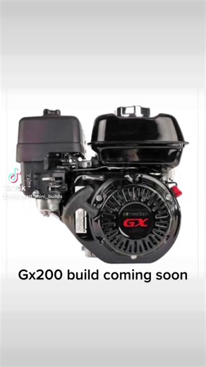 Gx200 stage 1 build stay tuned #minibike #honda #gokart #smallengine #dirtbike #build #carberator