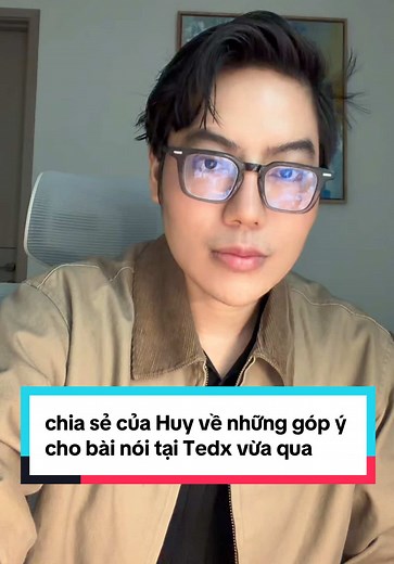 Huy's Feedback on TEDx Talk