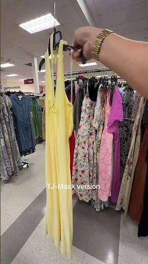 How to lose a guy in 10 days dress TJ Maxx version 😍 #howtoloseaguyin10days #yellowdress #dress