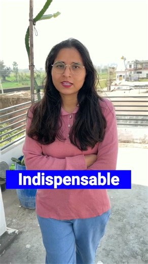 indispensable meaning with example 👍 #spokenenglish #englishvocabulary