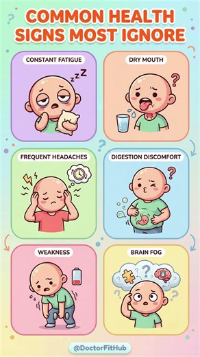 Common Health Signs Most Ignore | The Health Red Flags #nutritionassistance #doctorfithub