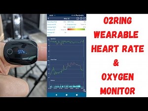 Wellue O2Ring Wearable Heart Rate And Oxygen Monitor