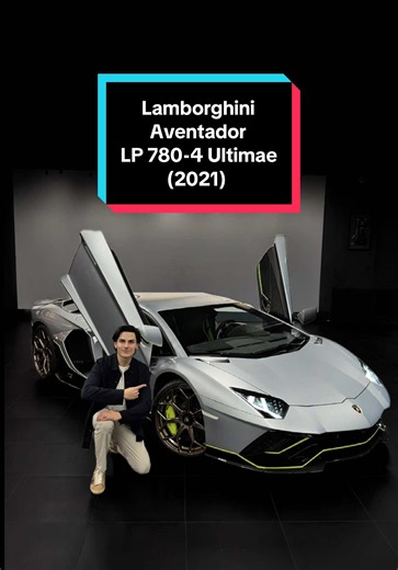 Lo mejor de todas las variantes del Aventador en uno, el Aventador Ultimae 😮‍💨🔥 • • • #Lamborghini #Aventador #Ultimae #supercar #luxurycars