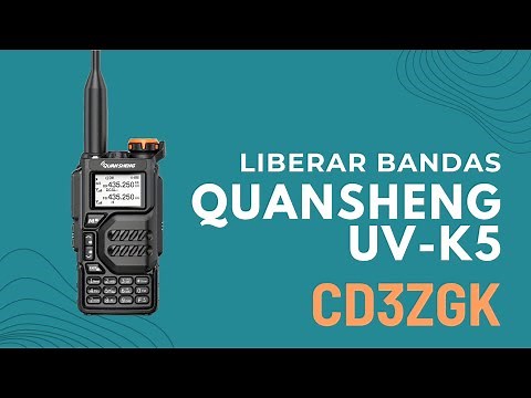 ¿Como desbloquear QUANSHENG UV-K5?
