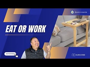 This Sofa Table Is Perfect for Laptops!