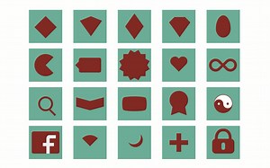 「CSS 案例」CSS绘制40种常见图形（下）