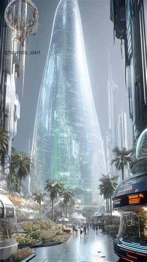 futuristic city #scifi #future #futuristic #alien #hightech