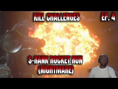 🧟‍♀️S-Rank Rocket Launcher Run Nightmare Unlocked in RE3 Remake | Ep. 4 (Full Challenge Live)