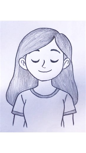 how to draw a girl | cute girl #easydrawing #drawingtutorial #drawing #art #sketch