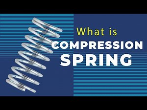 What is Compression Spring? Types | Part Applications | How it's made? Surya Springs | India