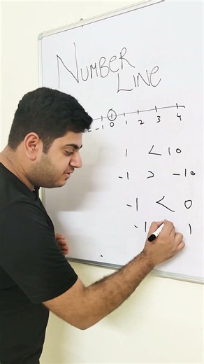 Number Line Trick That Makes Maths Easy 🤯 | Class 5–10 Maths #mathstricks #shorts