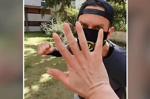 Stuntmen create epic — and socially distanced — fight sequence