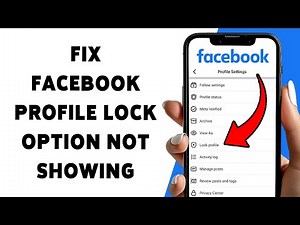 Fix Facebook Profile Lock Option Not Showing | Profile Lock Resolving Guide 2025