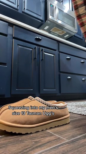 Putting on Men's Size 13 Tasman Ugg Boots in Style