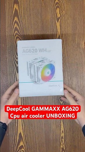 DeepCool GAMMAXX AG620 CPU Air Cooler Is This The BEST White CPU Air Cooler Available Today?