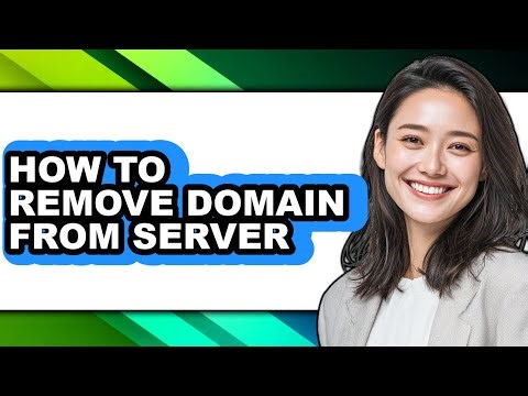 How to Remove Domain from Server (easy Method)