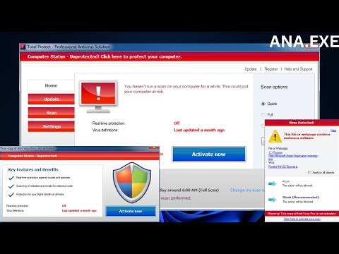 Ini Bukanlah ANTIVIRUS!!! Tapi Ini ROGUE!!! - Ana.exe
