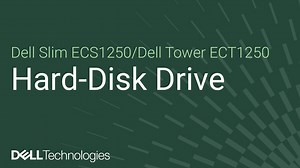 How to replace the 3.5 inch HDD on Dell Tower ECT1250/Dell Slim ECS1250