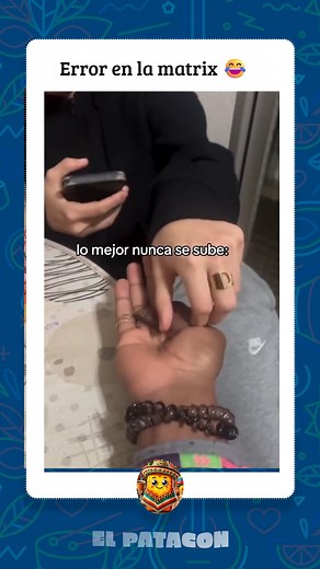 Error en la matrix #fypシ゚ #reelsviralシ #reelsfypシ #reelsfacebook #reals2025 | El patacon